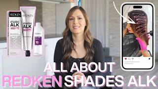 HOW TO use Redken Shades ALK toners and all questions ANSWERED!