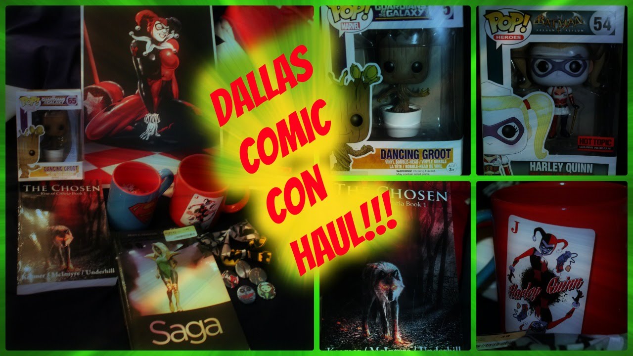Dallas Comic Con Haul!!!