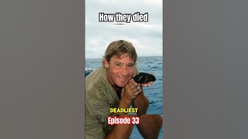 How they died - Ep 33 #steveirwin #death