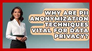 Why Are PII Anonymization Techniques Vital For Data Privacy? - AI and Technology Law