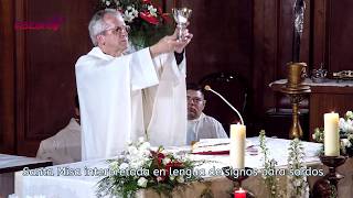 Santa Misa: 12 de abril de 2026. 2º Domingo de Pascua o de la Div.Misericordia. EN LENGUA DE SIGNOS