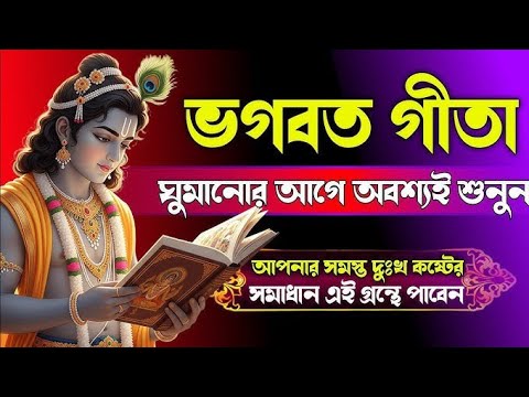 ঘুমানোর আগে শুনুন গীতার বাণী, সব দুঃখ হবেশেষ | Bhagwat Geeta Saar