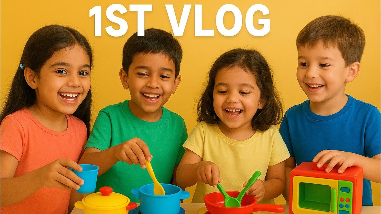 1st vlog😃🤩Play. Laugh. Cook. Repeat! - YouTube