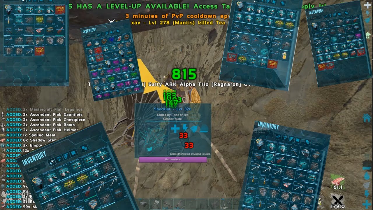 Kit Farming TWITCH STREAMER for 18 HOURS defending our PEARL CAVE (ARK PVP)