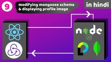 #9 - modifying mongoose schema and displaying profile image | oauth using mern stack in hindi
