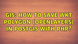 GIS: How to save WKT polygon (OpenLayers) in PostGIS with PHP