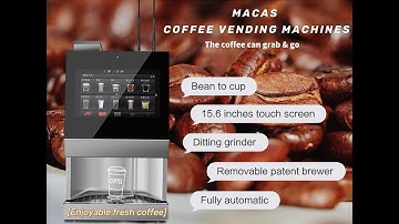 MACES4C-00  table-top coffee machine structure introduction#coffee#coffeemachine#coffeevending
