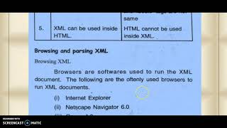 INTRODUCTION TO XML - UNIT V