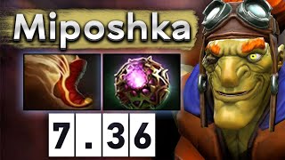 Мипошка на новом Бетрайдере! - Miposhka Batrider 7.36 DOTA 2