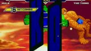 MUGEN - Hulk vs The Thing