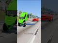 Small To Giant Cars vs Giant Bollard #2