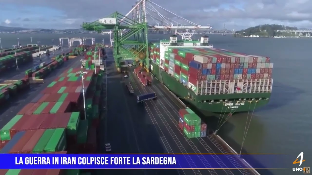 La guerra in Iran colpisce forte la Sardegna