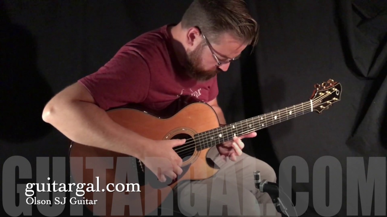 James Olson SJ cutaway Guitar at Guitar Gallery