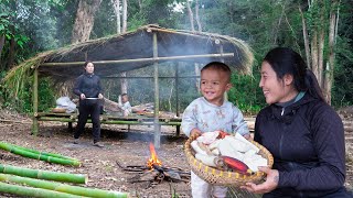 Life Single Mother: Build Bamboo Houses In the Forest, Build A New Life | Đinh Thị Thương