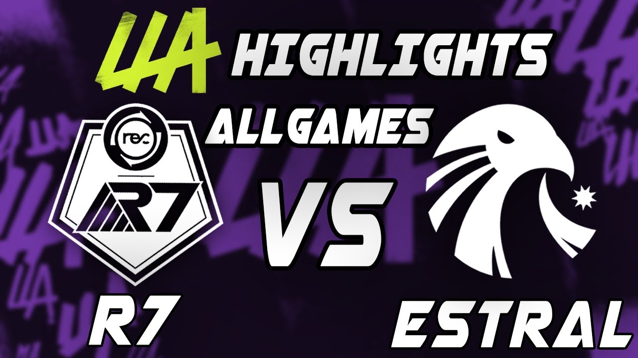 Rainbow7 vs Estral ALLGAMES highlights - LEAGUE OF LEGENDS - LLA 2022 PLAYOFFS