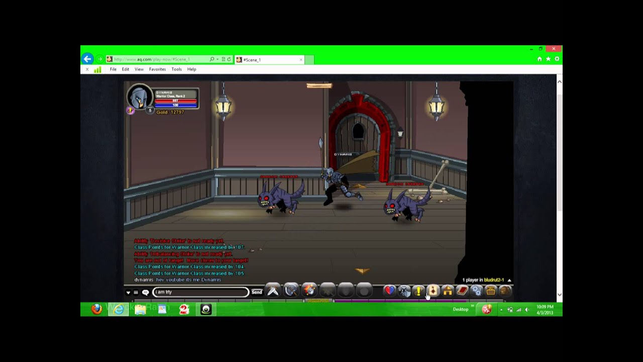 Adventure quest worlds i...... - YouTube