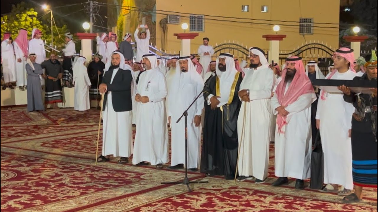 صف قبائل فيفاء في حفل تنصيب شيخ شمل آل سلمى بني مالك 2025