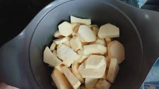 طريقة عمل البطاطا البيضاء بالايس كريم