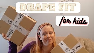 Drape Fit for kids; clothing subscription