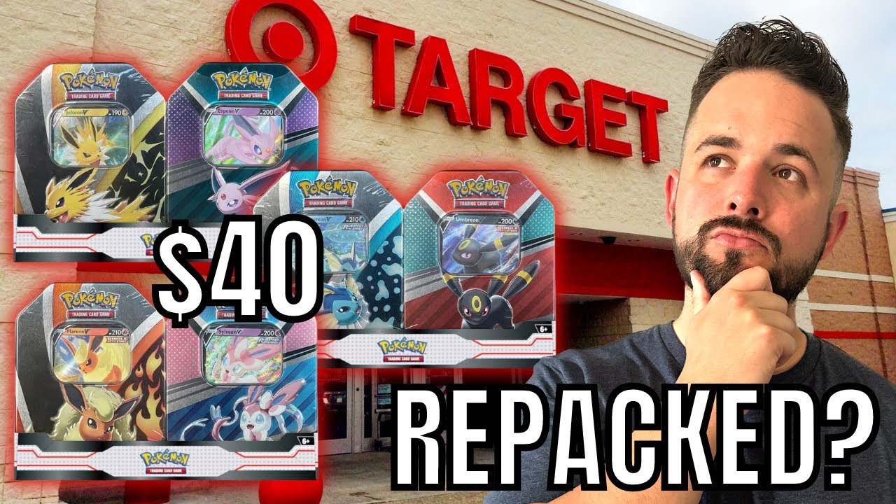 Are These $40 Target Eeveelution Tins from 2021 Repacked?