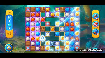 Fishdom Hard level 1839. NOboosters