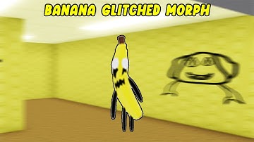 UPDATE - How To Find BANANA GLITCHED MORPH in Find The Backrooms Morphs