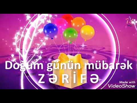 Doğum günü 🎂🍰videosu-Zərifə🎉🎊