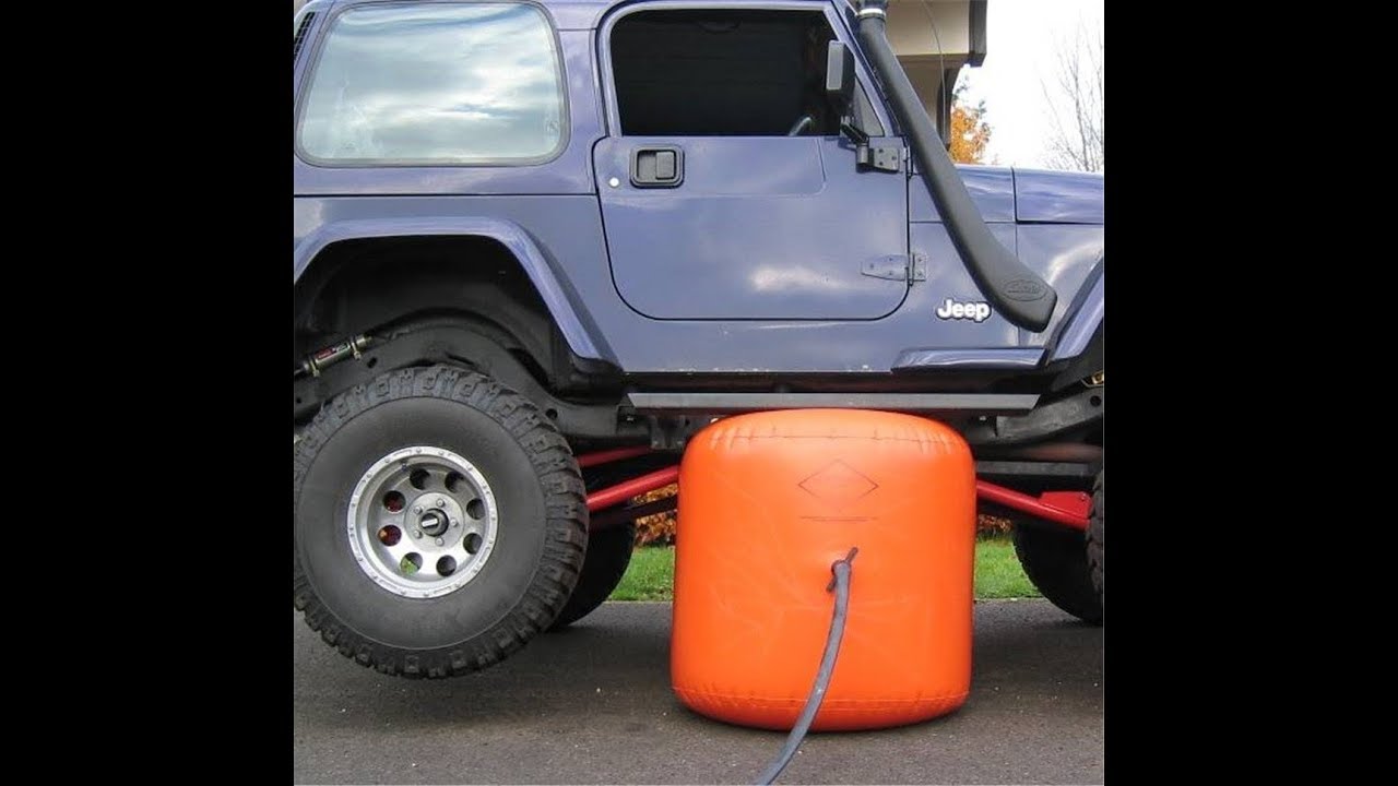 4 Ton Air Jack Exhaust Tools Offroad Vehicle Car Truck Multilayer