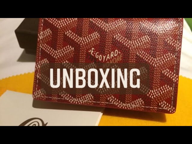 love this color #unboxing #goyard #cardholder #luxurycardholder #goyar, Card Holder