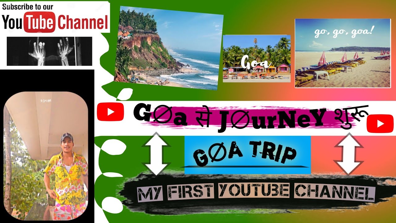 Goa se journey shuru ||YouTube's journey starts from Goa || 1st vlog
