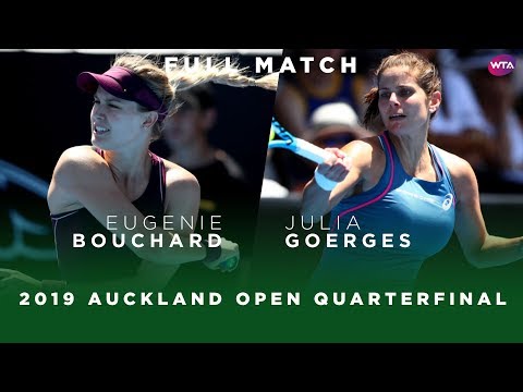 Eugenie Bouchard vs. Julia Goerges | Full Match | 2019 Auckland Open Quarterfinal