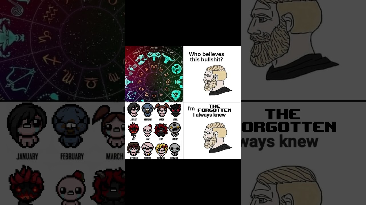 i love the forgotten - The Binding Of Isaac Repentance  