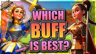 Joan of Arc vs. Expertised Mulan [Who has the better buff in Rise of Kingdoms?]