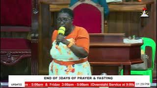 MCF: Friday Afternoon Service (End of 3days of Prayer & Fasting) With Pastor Gladys 29/03/2024