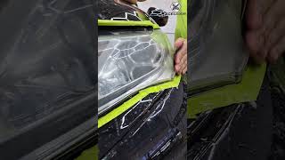 Headlight Restoration on Mitsubishi Montgero! 😎✨ Update