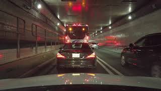 Drive in Manhattan NYC | Lincoln Tunnel to 59th St via 8th ave