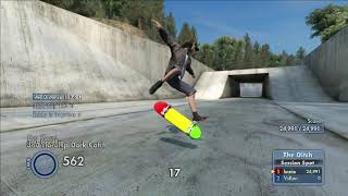 Skate 3 - The Ditch New Official World Record (Live Reaction)