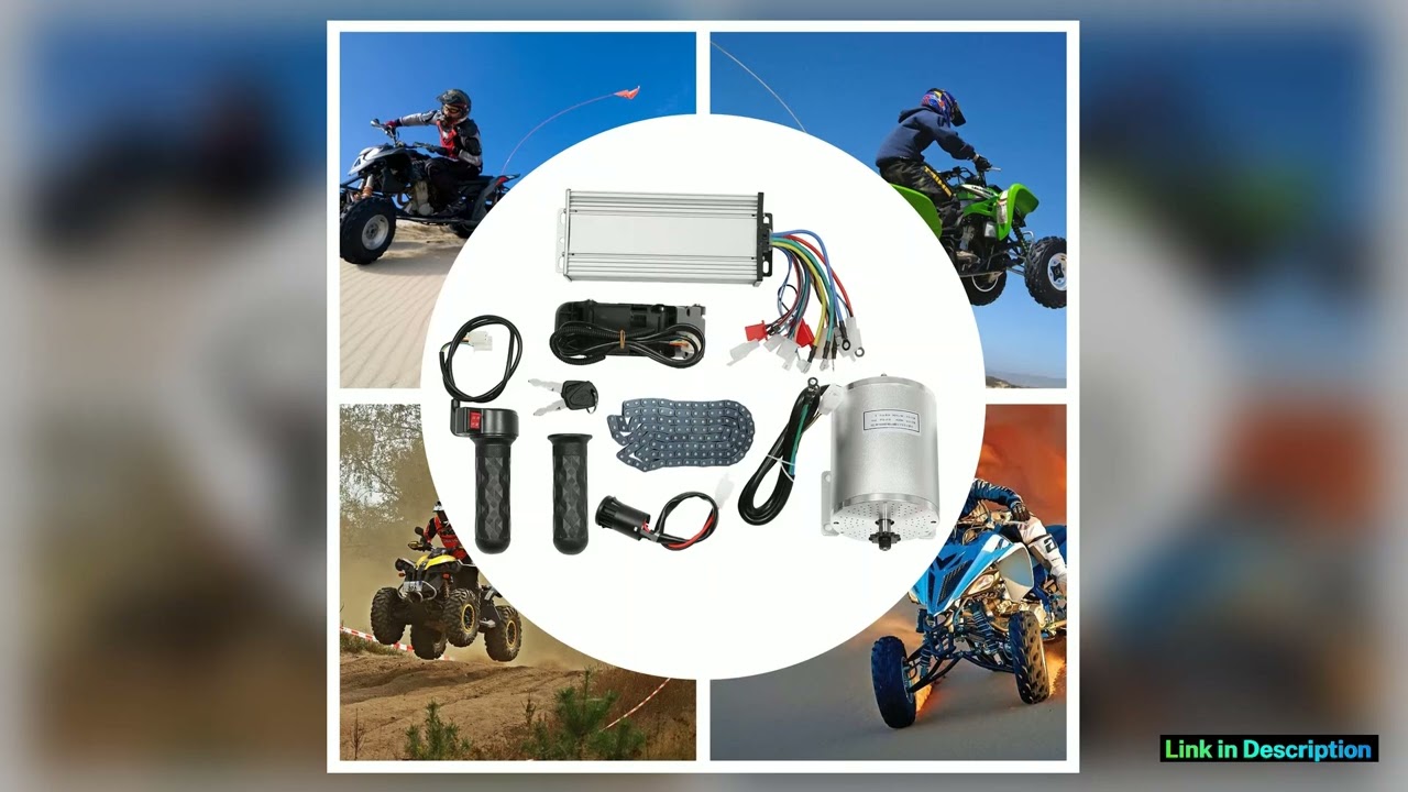 4872V 3000W Brushless Motor Kit with Controller and Throttle for Electric Scooter E Bike Engine