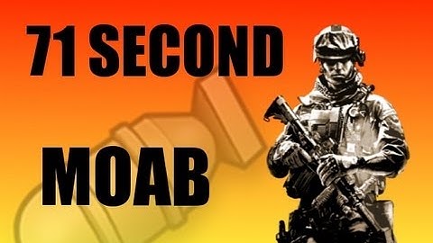 MW3: INSANE 71 Second MOAB (My Fastest MOAB)