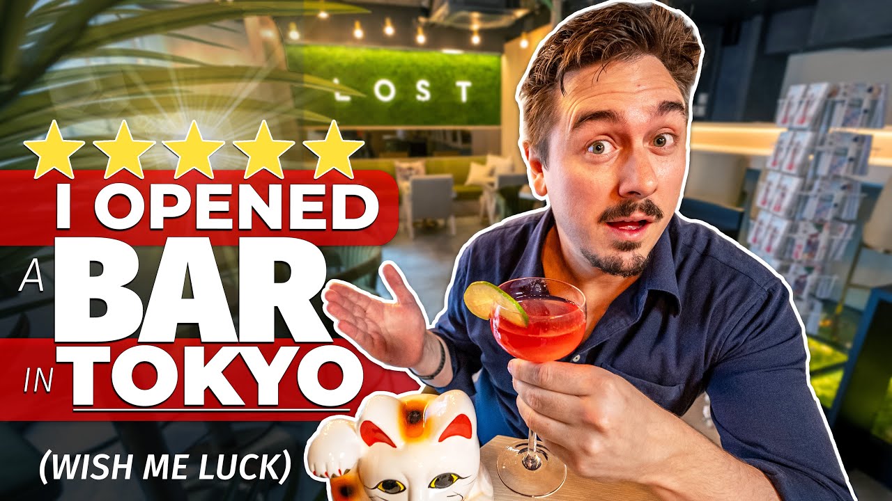 I Opened My Own Bar in Tokyo, Japan 🇯🇵 I Opened My Own Bar in Tokyo, Japan 🇯🇵
