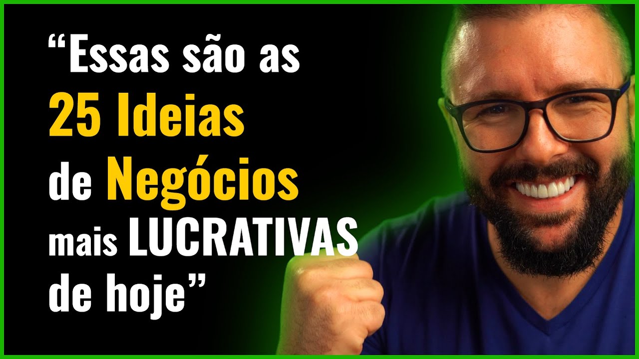 25 IDEIAS de NEGÓCIOS LUCRATIVOS para COMEÇAR AGORA Da Sua Casa