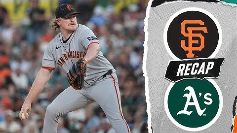 Giants vs. A's Game Highlights (7/5/25) | MLB Highlights