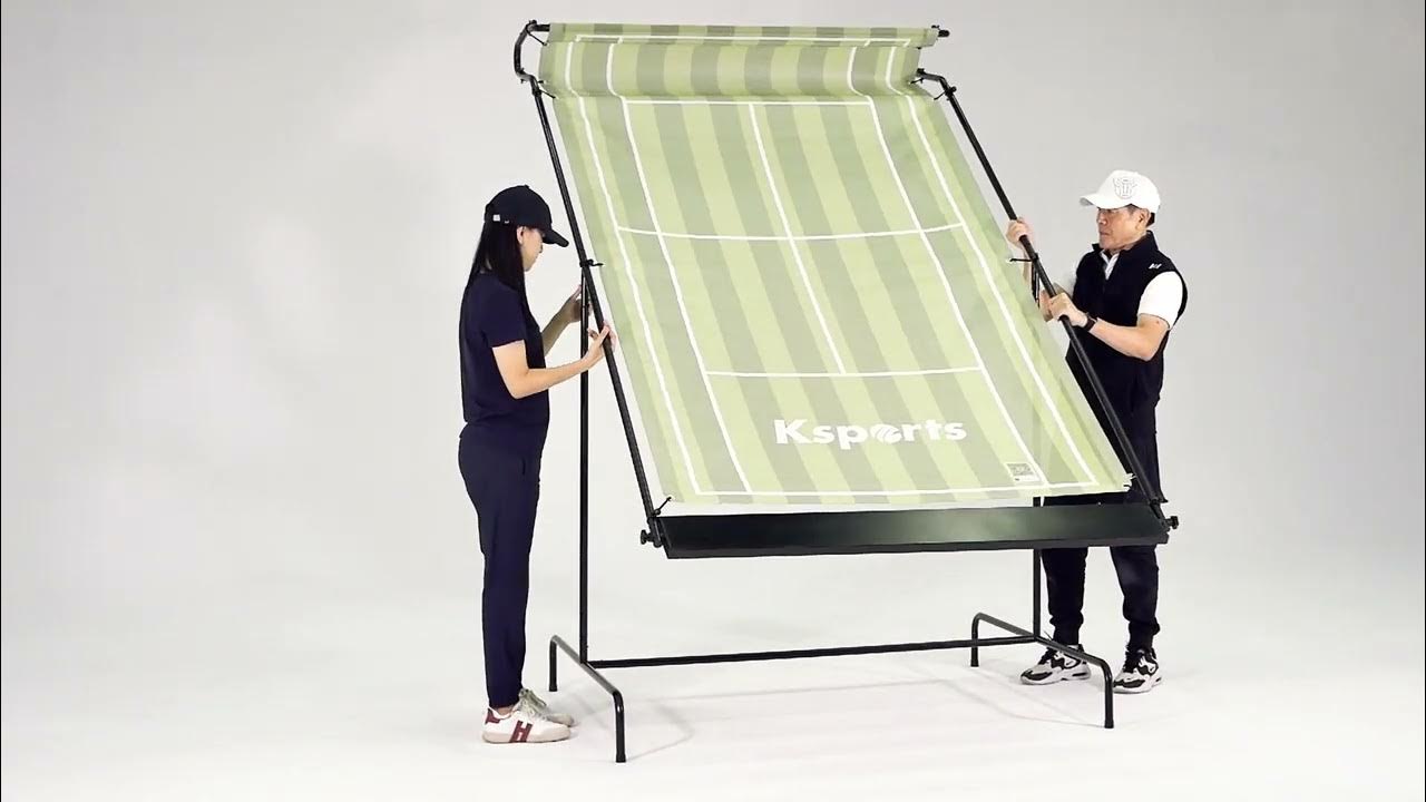 Ksports tennis rebounder assembly & use YouTube