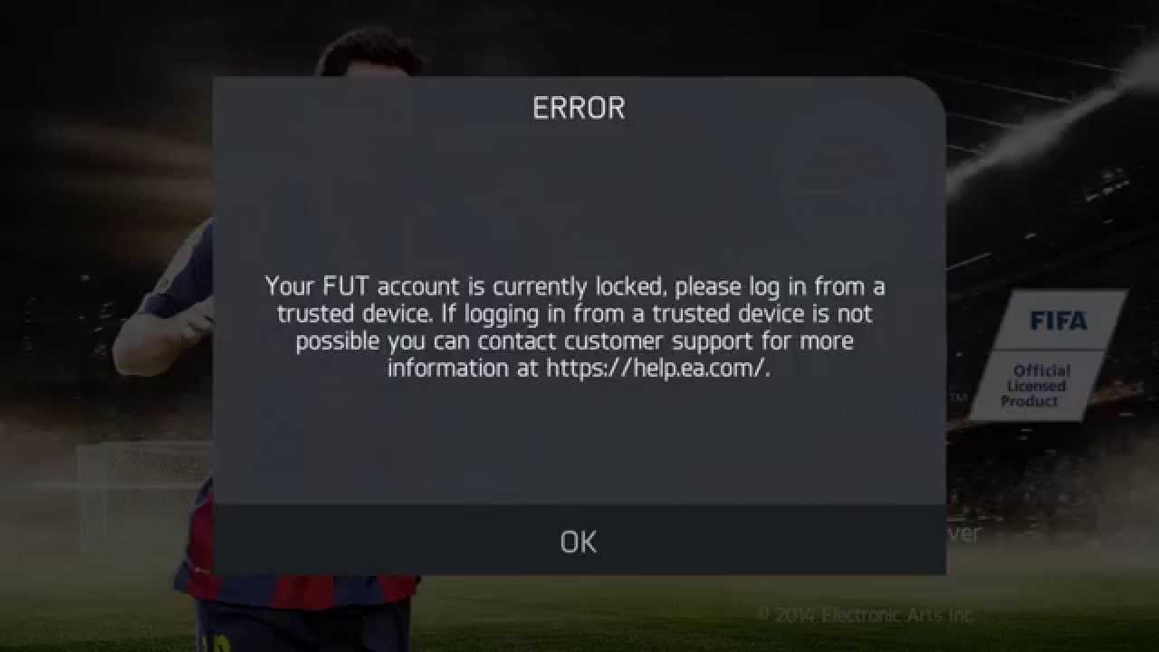 How to unblock your account on fifa 15 YouTube