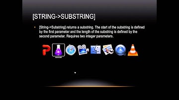 Lasso Programming: [string→subString]