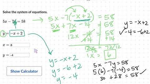 8th Grade Math: Systems of Equations  Substitution Method