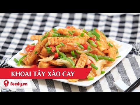 Video: Khoai Tây Cay Với ớt Chuông