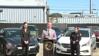 Attorney General Bonta  Announces National Action on Car Thefts