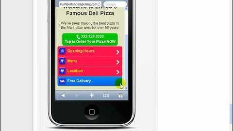 EzMobileSiteGenerator - Mobile Websites with Multi-Level Navigation Menus
