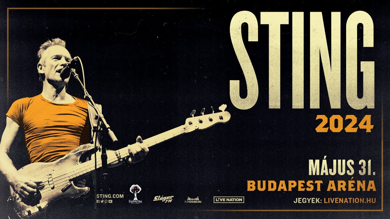 Sting Budapest 2024 YouTube